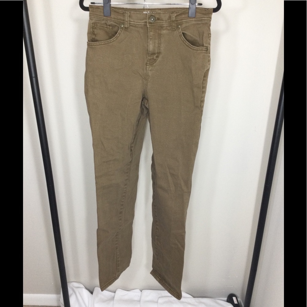 Olive Green Jeans